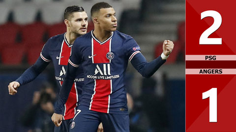 PSG vs Angers: 2-1 (Vòng 10 Ligue 1 mùa giải 2021/22)