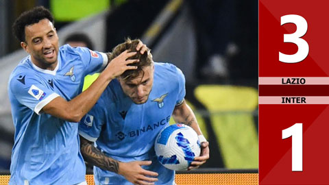 Lazio vs Inter Milan: 3-1 (Vòng 8 Serie A 2021/22)