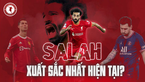 Có phải Salah đã vượt Messi và Ronaldo để trở thành cầu thủ xuất sắc nhất hiện tại?
