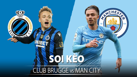 TỶ LỆ và dự đoán kết quả Brugge vs Man City