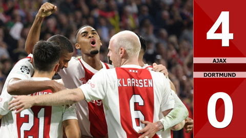 Ajax vs Dortmund: 4-0 (Vòng bảng Champions League 2021/22)