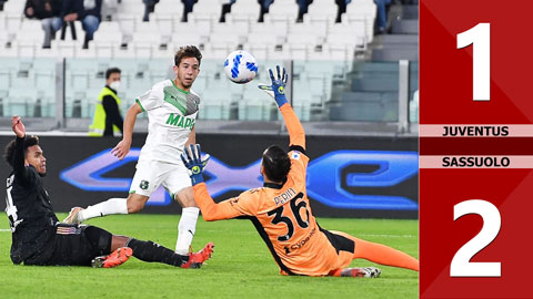 Juventus vs Sassuolo: 1-2 (Vòng 10 Serie A 2021/22)