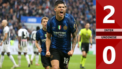 Inter vs Udinese: 2-0 (Vòng 11 Serie A 2021/22)