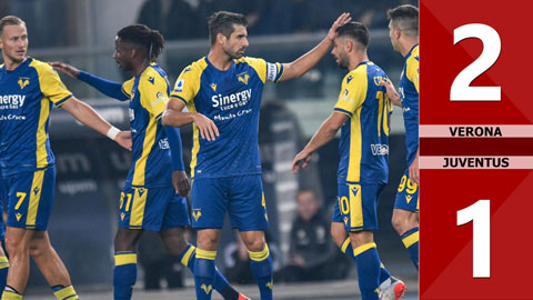 Verona vs Juventus: 2-1 (Vòng 11 Serie A 2021/22)