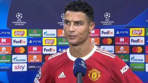 Ronaldo không bao giờ bỏ cuộc để giúp MU có kết quả tốt nhất