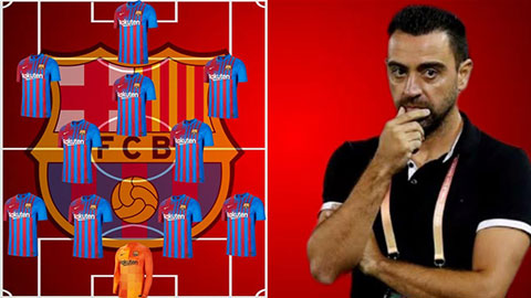 Barca sẽ đá với đội hình nào dưới thời HLV Xavi