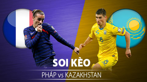 TỶ LỆ và dự đoán kết quả Pháp vs Kazakhstan