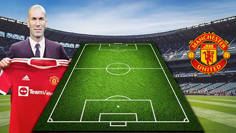 MU sẽ đá với đội hình nào nếu HLV Zidane về dẫn dắt