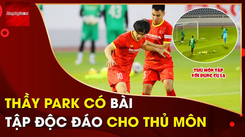 Tấn Trường & đồng đội tập với bóng tennis, Công Phượng luyện cứa lòng chân không thuận