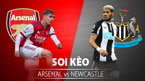 TỶ LỆ và dự đoán kết quả Arsenal vs Newcastle