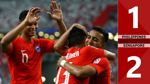 Philippines vs Singapore: 1-2 (Bảng A - AFF Cup 2020)