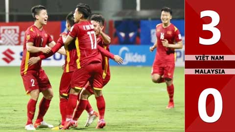 Việt Nam vs Malaysia: 3-0 (Bảng B - AFF Cup 2020)