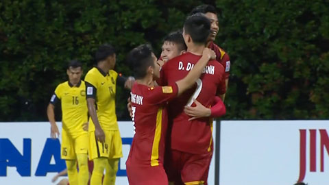 Quang Hải dứt điểm cực nhanh, cháy lưới đối phương (Việt Nam 1-0 Malaysia)