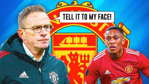 HLV Rangnick 'dằn mặt' Martial khi anh muốn rời MU