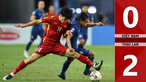 VIDEO bàn thắng Việt Nam vs Thái Lan: 0-2 (Bán kết lượt đi AFF Cup 2020)