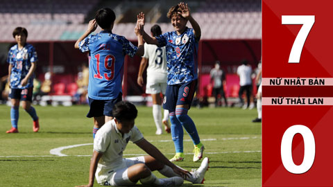 VIDEO bàn thắng Nữ Nhật Bản vs Nữ Thái Lan: 7-0 (Tứ kết Cúp bóng đá nữ châu Á 2022)