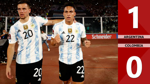 VIDEO bàn thắng Argentina vs Colombia: 1-0 (Vòng loại World Cup 2022)