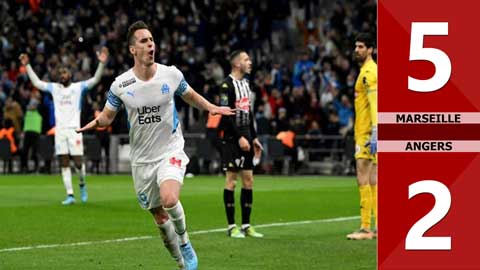 VIDEO bàn thắng Marseille vs Angers: 5-2 (Vòng 23 Ligue 1 2021/22)