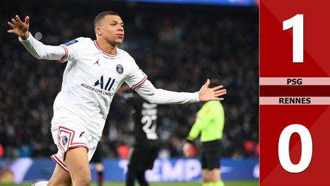 VIDEO bàn thắng PSG vs Rennes: 1-0 (Vòng 24 Ligue 1 mùa giải 2021/22)