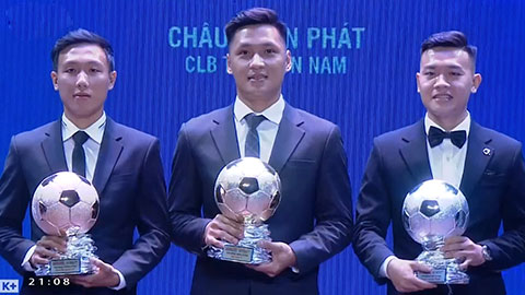 Hồ Văn Ý xuất sắc giành Quả bóng Vàng futsal Việt Nam 2021