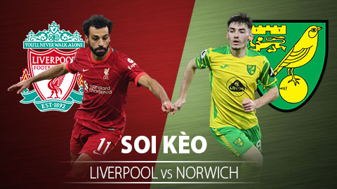 TỶ LỆ và dự đoán kết quả Liverpool vs Norwich