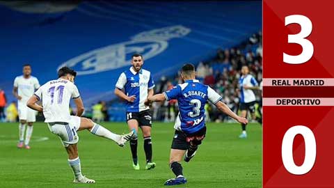 VIDEO bàn thắng Real Madrid vs Alaves: 3-0 (Vòng 25 La Liga 2021/22)