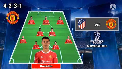 MU sẽ đá với Atletico bằng đội hình nào?