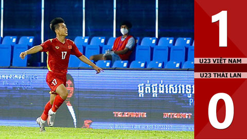 VIDEO bàn thắng U23 Việt Nam vs U23 Thái Lan: 1-0 (Vòng bảng U23 Đông Nam Á)