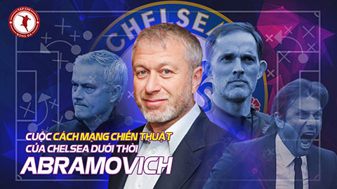 Chiến thuật của Chelsea biến hoá ra sao dưới kỷ nguyên Abramovich?