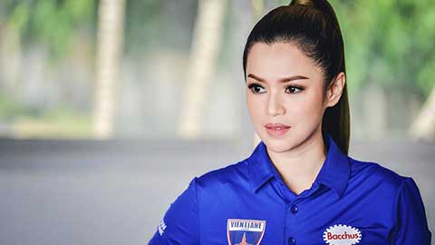 Ngắm nữ đại gia xinh đẹp của U23 Lào tuyên bố thưởng lớn nếu đội nhà thắng Thái Lan