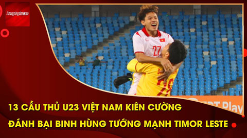 U23 Việt Nam ăn mừng sau chiến thắng quả cảm, hẹn U23 Thái Lan ở chung kết