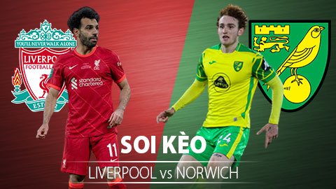 TỶ LỆ và dự đoán kết quả Liverpool vs Norwich