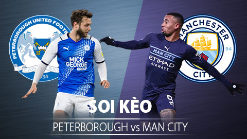 TỶ LỆ và dự đoán kết quả Peterborough vs Man City