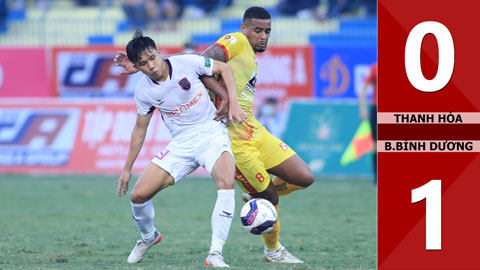 VIDEO bàn thắng Thanh Hóa vs B.Bình Dương: 0-1 (Vòng 2 V.League 2022)