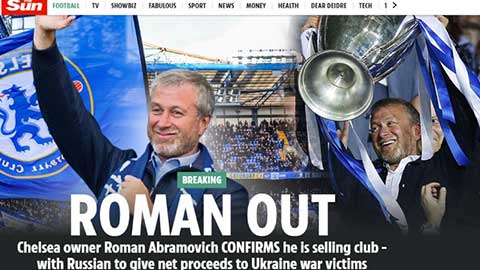 Truyền thông Anh khen Abramovich chơi đẹp khi xóa nợ 2 tỷ bảng cho Chelsea