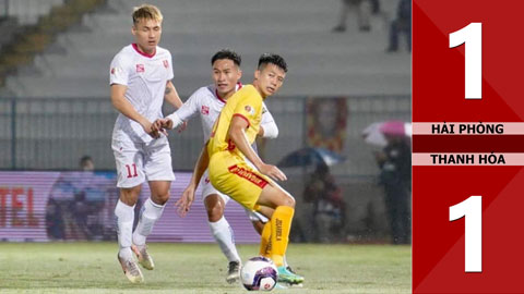 VIDEO bàn thắng Hải Phòng vs Thanh Hóa: 1-1 (Vòng 3 V.League 2022)