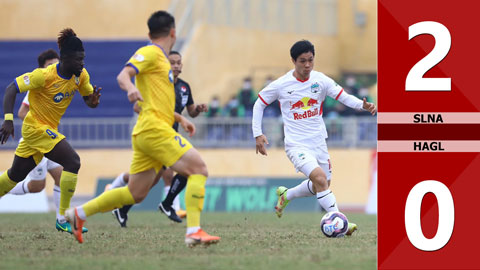 VIDEO bàn thắng SLNA vs HAGL: 2-0 (Vòng 3 V.League 2022)