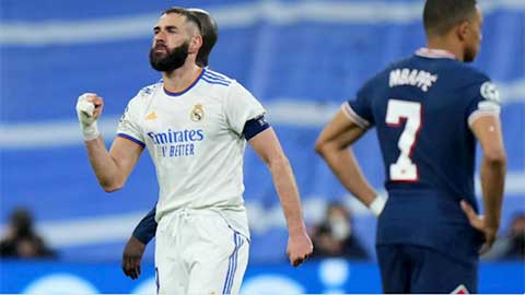 Benzema được cả thế giới ca ngợi hết lời sau màn trình diễn trước PSG