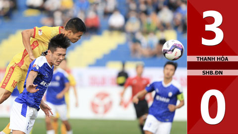 VIDEO bàn thắng Thanh Hóa vs SHB.ĐN: 3-0 (Vòng 4 V.League 2022)