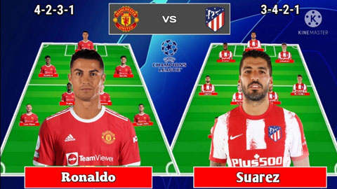 MU sẽ đá với Atletico Madrid bằng đội hình nào?