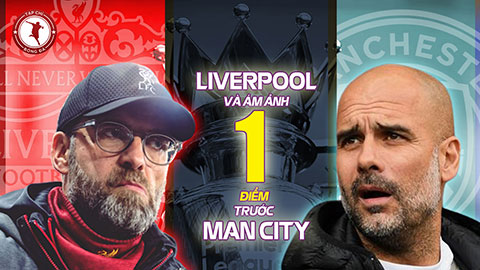 Liverpool và ám ảnh 1 điểm trước Man City
