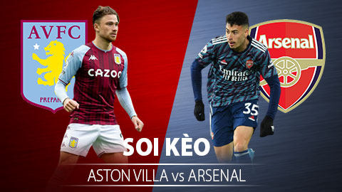 TỶ LỆ và dự đoán kết quả Aston Villa vs Arsenal