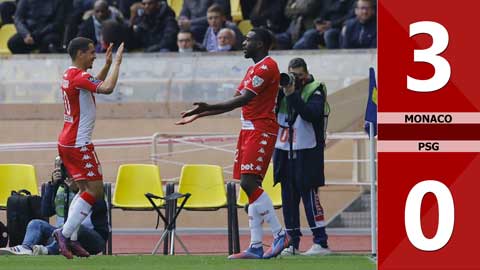 VIDEO bàn thắng Monaco vs PSG: 3-0 (Vòng 29 Ligue 1 2021/22)