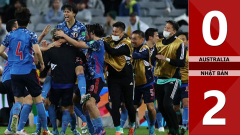 VIDEO bàn thắng Australia vs Nhật Bản: 0-2 (Vòng loại thứ 3 World Cup - Khu vực châu Á)