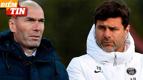 Điểm tin 24/3: PSG muốn bổ nhiệm Zidane thay Pochettino