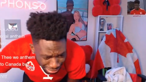 Alphonso Davies bật khóc khi Canada giành vé dự World Cup sau 36 năm