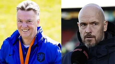 Van Gaal khuyên Erik ten Hag chớ dại mà dẫn dắt MU