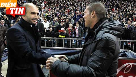 Điểm tin 5/4: Guardiola muốn dùng 12 cầu thủ đấu Atletico, bênh đối thủ trước đại chiến