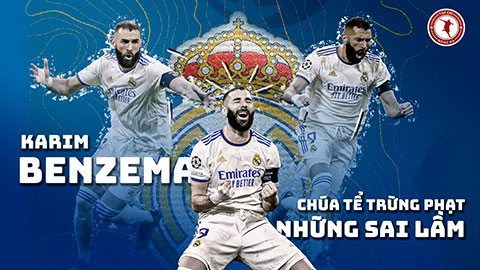 Karim Benzema: Chúa tể trừng phạt những sai lầm