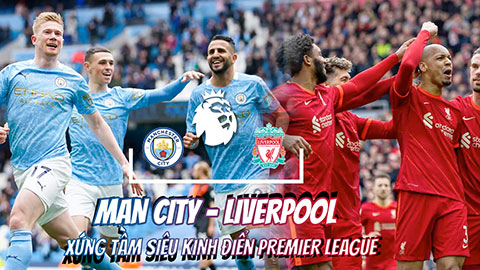 Man City 2-2 Liverpool: Xứng tầm siêu kinh điển Premier League 